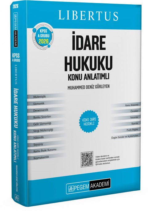 KPSS A Grubu Libertus İdare Hukuku Konu Anlatımlı