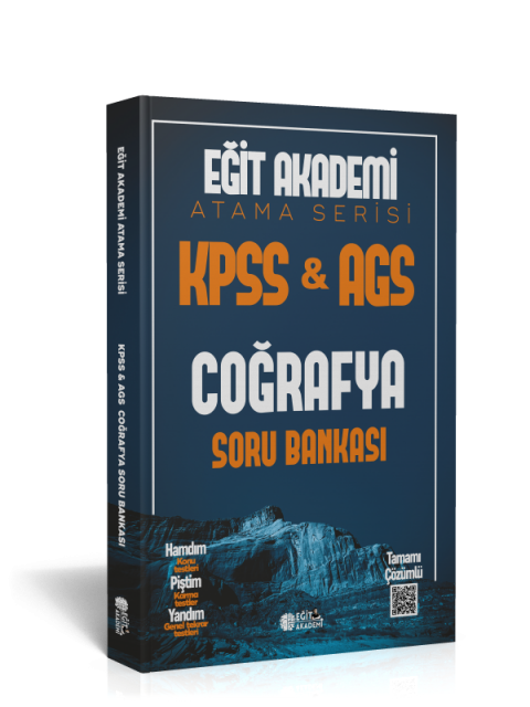 KPSS-AGS ATAMA SERİSİ COĞRAFYA SORU BANKASI EĞİT AKADEMİ
