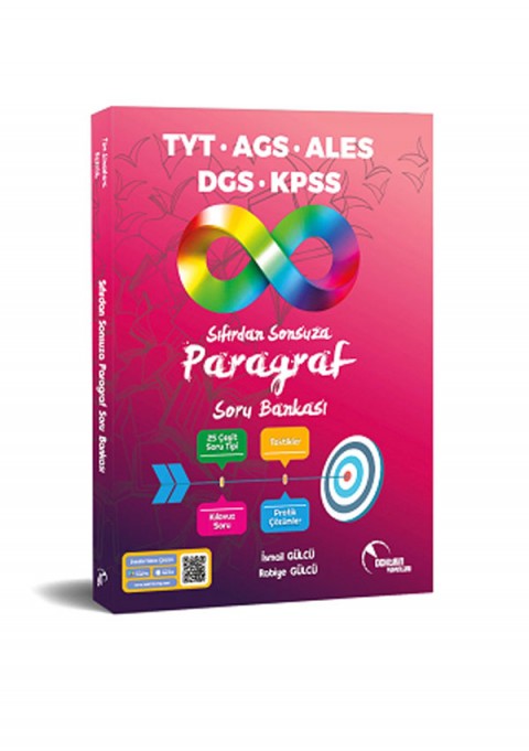 KPSS AGS DGS ALES TYT Sıfırdan Sonsuza Paragraf Soru Bankası