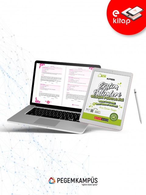 KPSS Eğitim Bilimleri Gelişim Psikolojisi Ders İzleme Hibrit E-Kitap