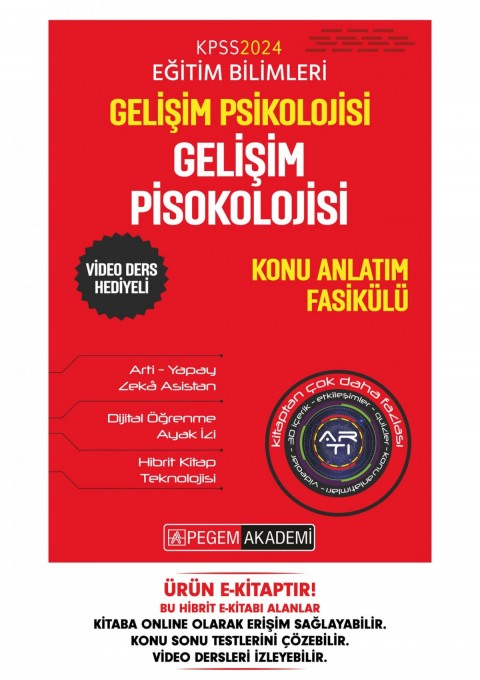 KPSS Gelişim Psikolojisi - Gelişim Psikolojisi Konu Fasikülü