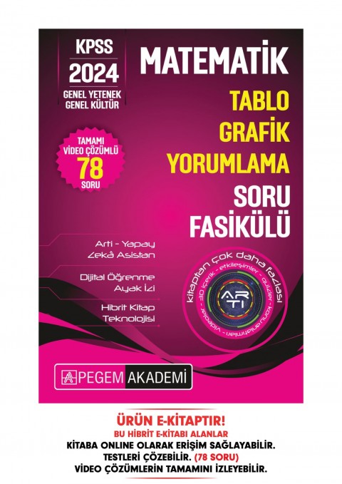 KPSS Matematik - Tablo-Grafik Yorumlama Soru Fasikülü