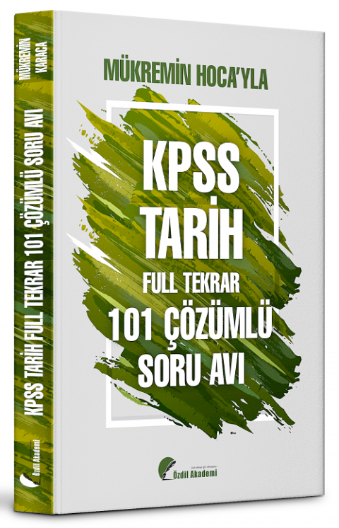 KPSS Tarih Full Tekrar Soru Avı 101 Soru Bankası Çözümlü