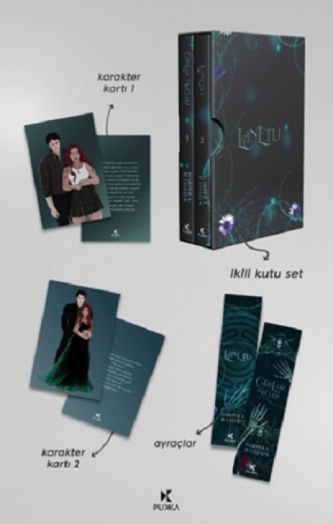 Kemikler Meclisi Serisi (2 Kitap) Cadılar Meclisi ve Lanetli