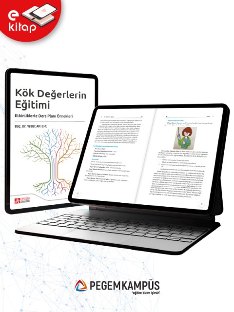 Kök Değerlerin Eğitimi Etkinliklerle Ders Planı Örnekleri (e-kitap)