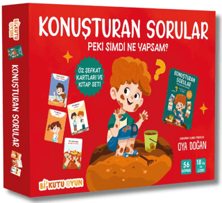 Konuşturan Sorular - Peki Şimdi Ne Yapsam? (Öz Şefkat Kartları ve Kitap Seti) Ciltli
