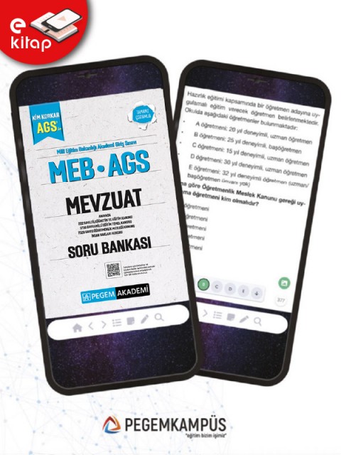 MEB-AGS Kim Korkar Mevzuat Anayasa-222 Sayılı İlköğretim ve Eğitim Kanunu-1739 Sayılı Millî Eğitim Temel Kanunu-7528 Sayılı Öğretmenlik Mesleği Kanunu Tamamı Çözümlü E-Soru Bankası