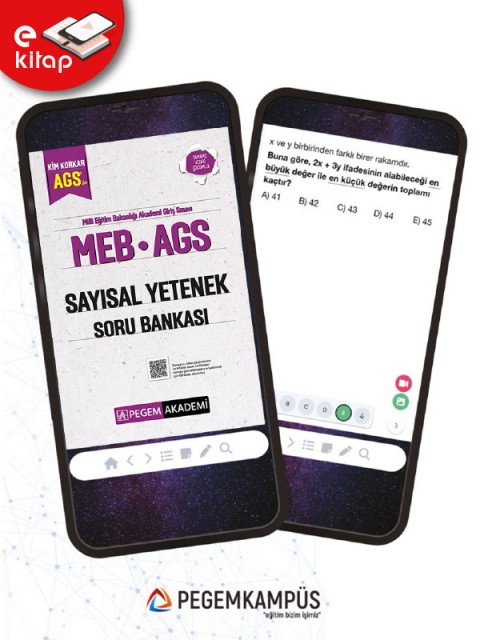 MEB-AGS Kim Korkar Sayısal Yetenek Tamamı Çözümlü E-Soru Bankası