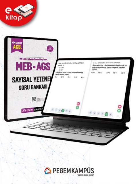 MEB-AGS Kim Korkar Sayısal Yetenek Tamamı Çözümlü E-Soru Bankası