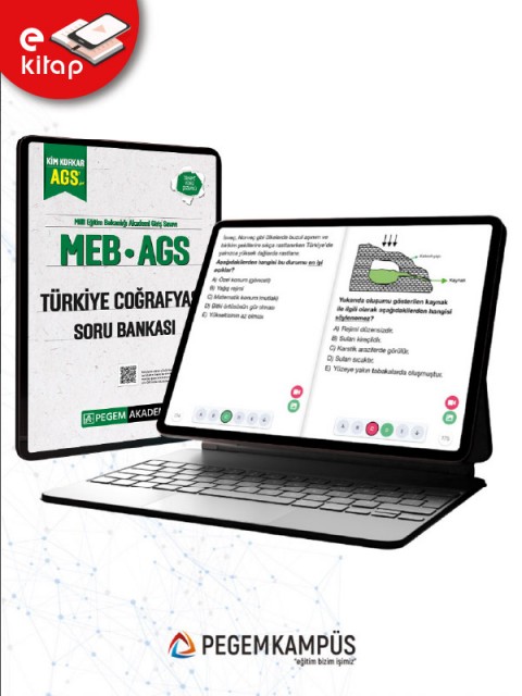 MEB-AGS Kim Korkar Türkiye Coğrafyası Tamamı Çözümlü E-Soru Bankası