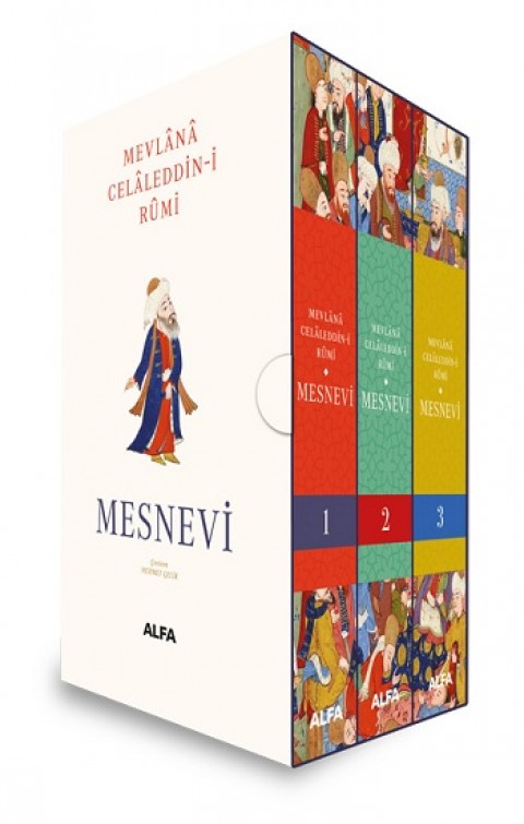 Mesnevi 1-2-3  (Kutulu Set)