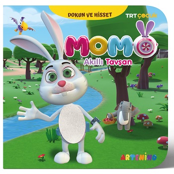 Momo Akıllı Tavşan - Trt Çocuk Dokun ve Hisset Kitap