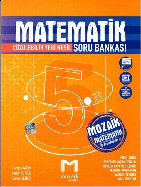 Mozaik Yayınları 5. Sınıf Matematik Soru Bankası