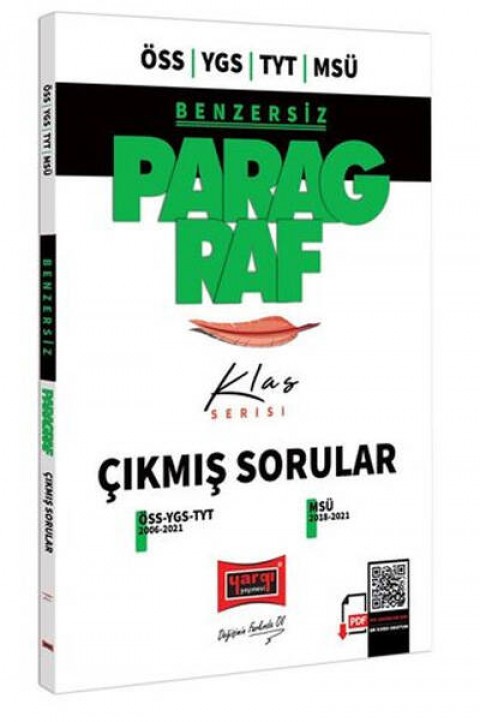 ÖSS YGS TYT MSÜ Klas Serisi Benzersiz Paragraf Çıkmış Sorular