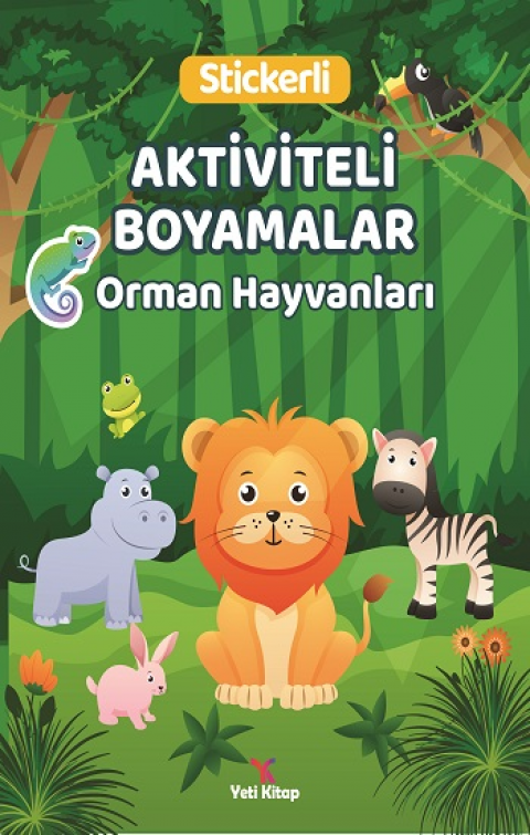 Orman Hayvanları Aktiviteli Boyamalar
