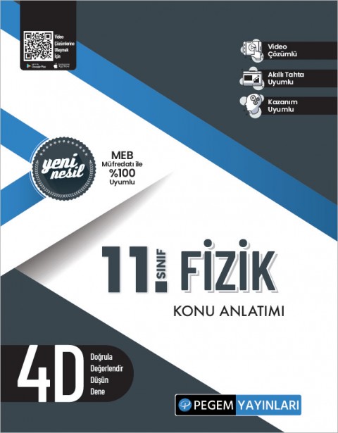 Pegem 11. Sınıf Fizik Konu Anlatımlı