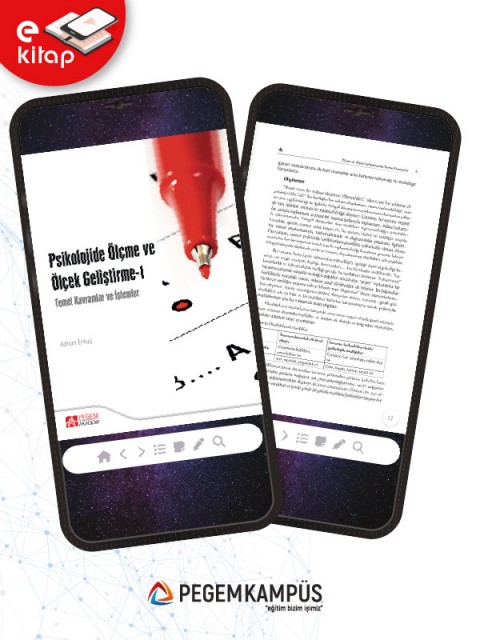 Psikolojide Ölçme ve Ölçek Geliştirme-I (e-kitap)
