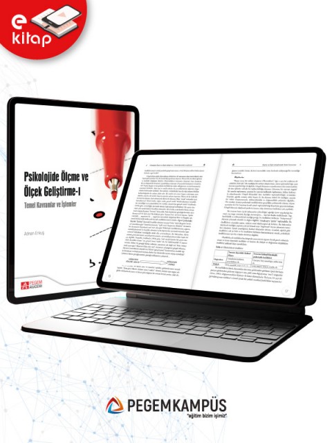 Psikolojide Ölçme ve Ölçek Geliştirme-I (e-kitap)