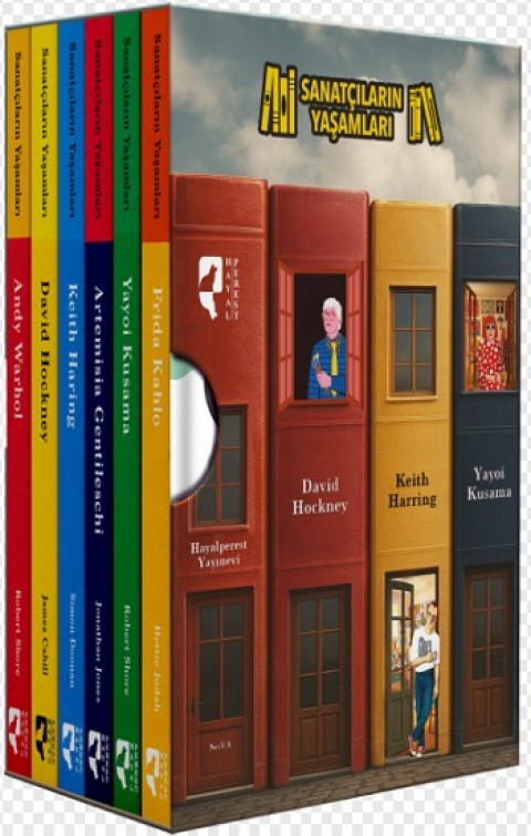 Sanatçıların Yaşamları Kutulu Set 6 Kitap