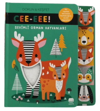 Sevimli Orman Hayvanları/ CE-EEEE! Dokun & Keşfet (Ciltli)