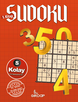 Sudoku 1. Kitap - Kolay (Yeni Başlayanlar İçin)