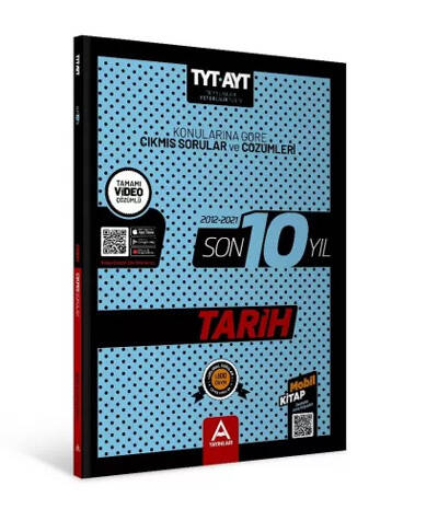 TYT AYT Tarih Son 10 Yıl Çıkmış Sorular 2012-2021