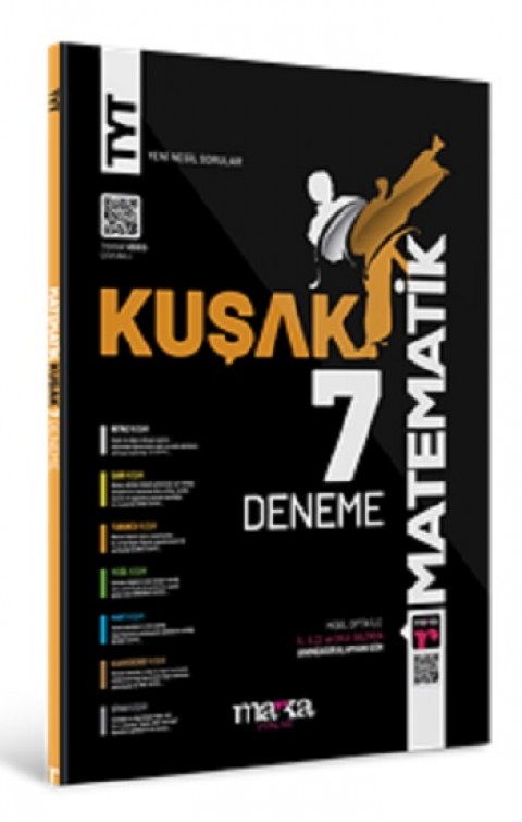 TYT Matematik 7 Kuşak Deneme Tamamı Video Çözümlü (Ciltli)