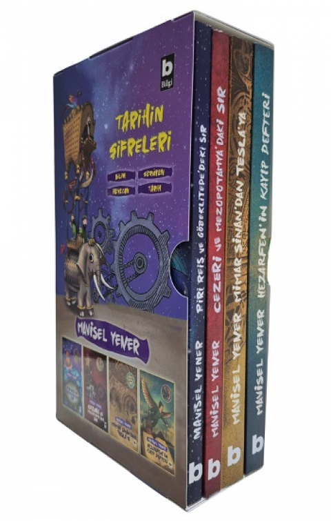 Tarihin Şifreleri Serisi (4 Kitap Kutulu Set)