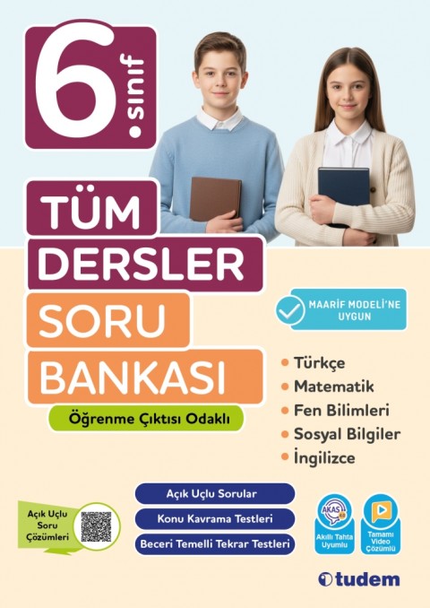 Tüm Dersler 6 Soru Bankası