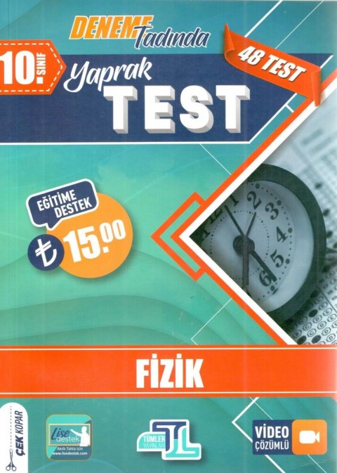 Tümler Yayınları 10. Sınıf Fizik Yaprak Test