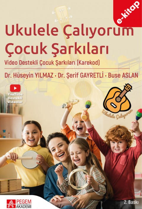 Ukulele Çalıyorum Çocuk Şarkıları (e-kitap)