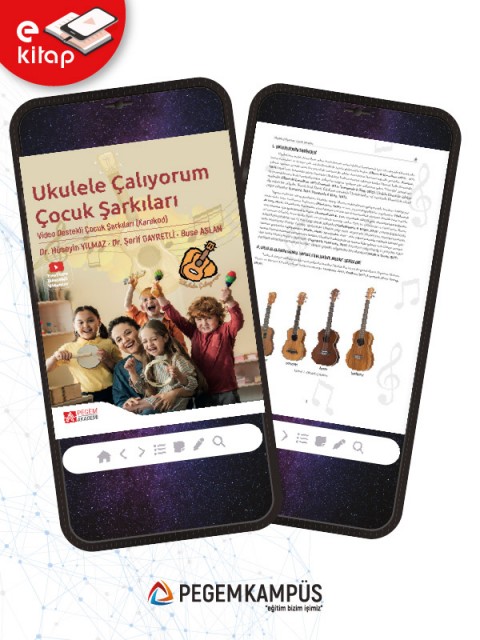 Ukulele Çalıyorum Çocuk Şarkıları (e-kitap)