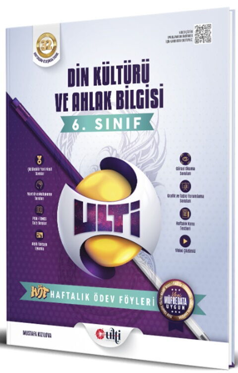 Ulti Yayınları 6. Sınıf Din Kültürü ve Ahlak Bilgisi Soru Bankası